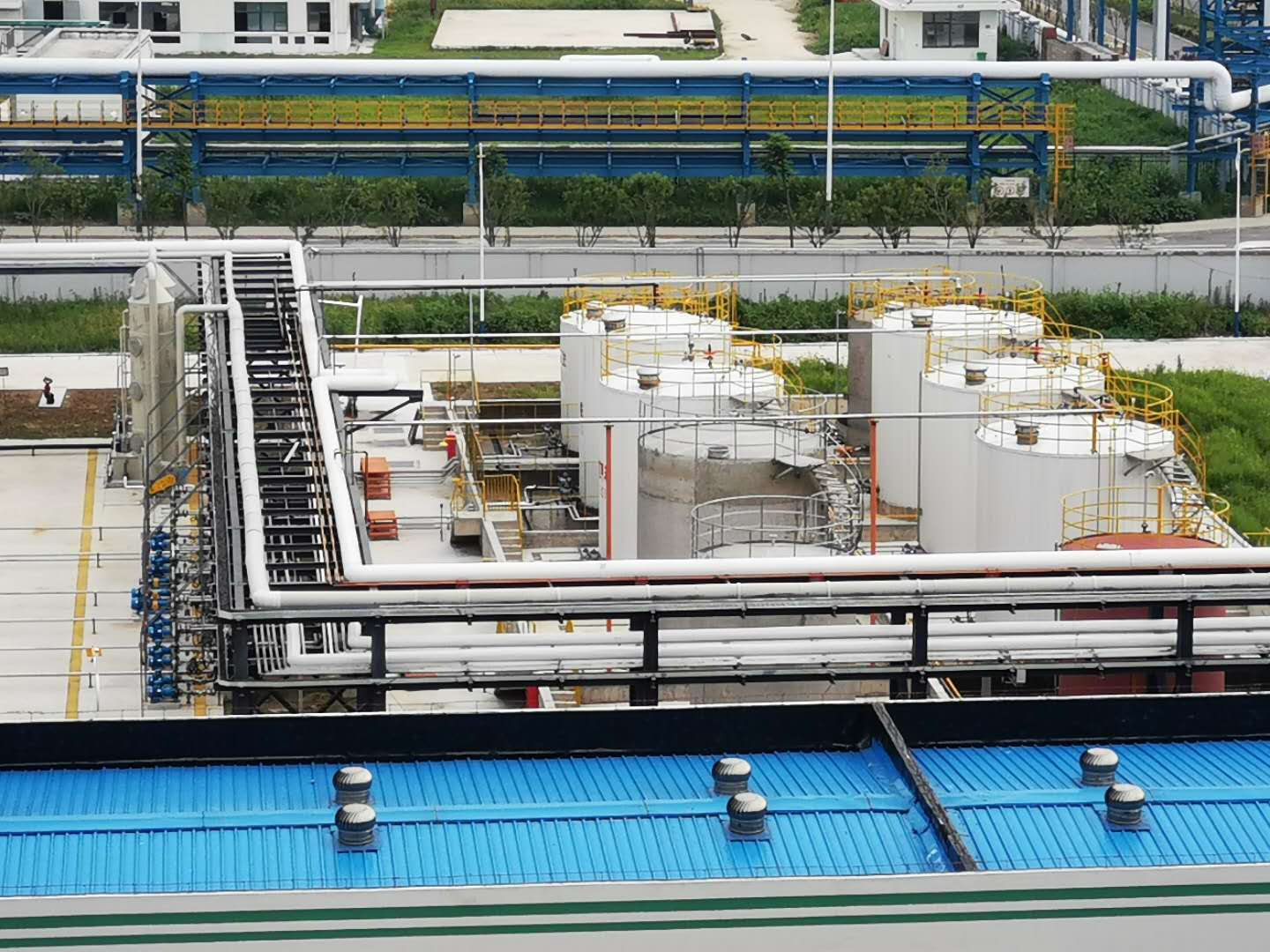 安徽江泰设备管道安装工程17000吨/年甲基苯甲酸系列及其衍生物N,N-二乙基间甲基苯甲酰胺项目一期项目(图2)